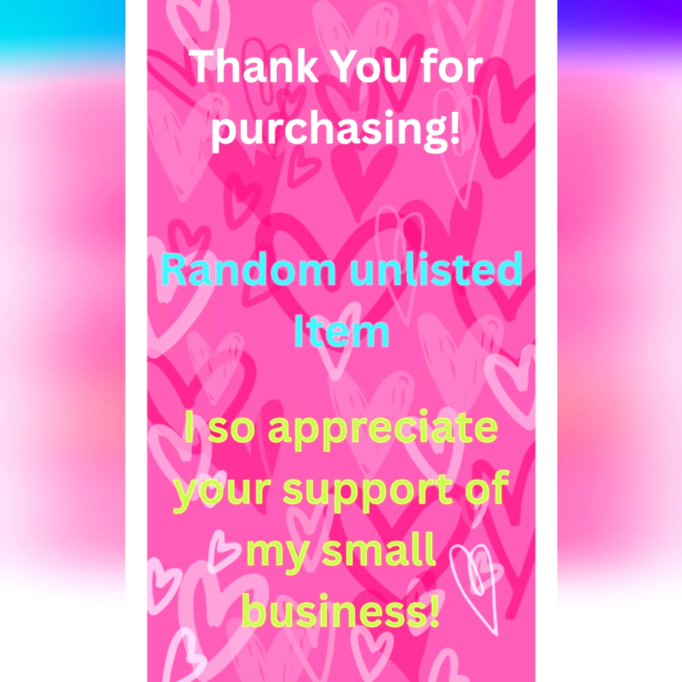 Random Unlisted Item Sale